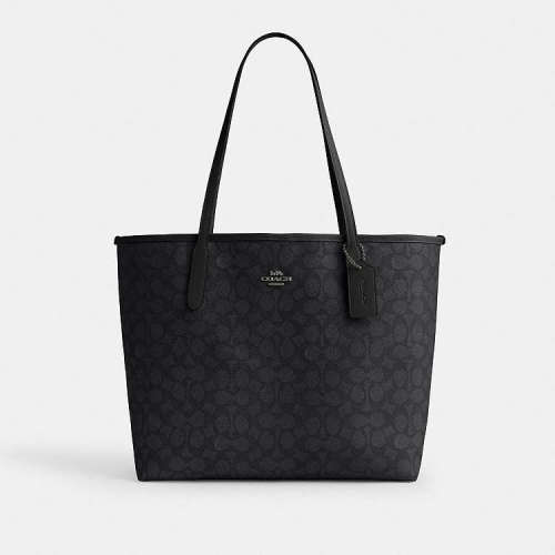 City Tote Bag In Signature Canvas