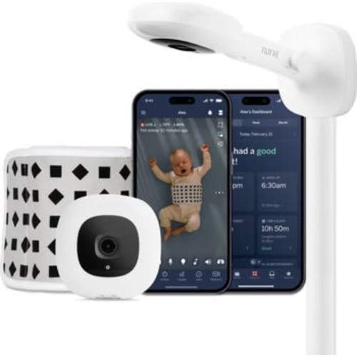 Pro Smart Baby Monitor & Wall Mount