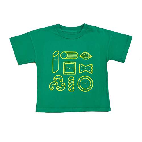 Kawaii Pasta Kids Graphic Tee