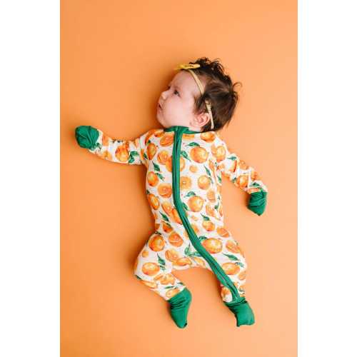 Orange Splash Bamboo Sleeper