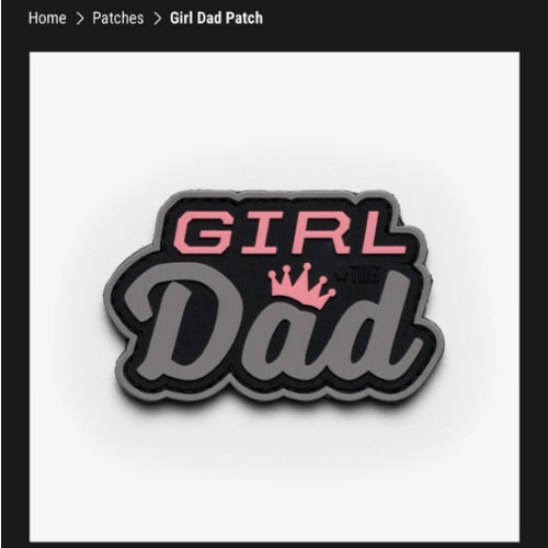 Girl Dad Patch by Tactical Baby Gear