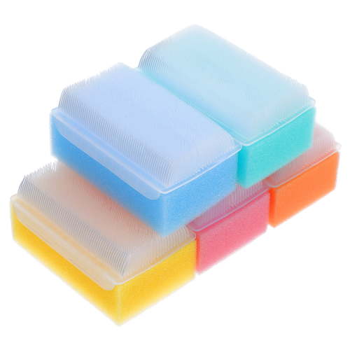 Newborn Bath Sponge Early Education Touch Massage Brush Profession Pp Sponge Child .00X4.50X4.00CM 5 Pcs