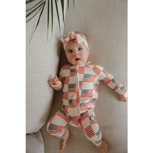 Bamboo Zip Pajamas | Americana