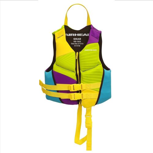 Airhead GNAR Child and Infant Kwik-Dry Neolite Flex Life Jacket, US Coast Guard Approved