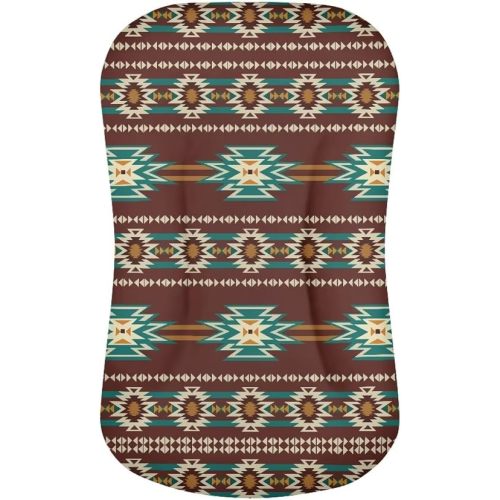 Aztec Baby Lounger Cover Ultra Soft Baby Crib Cover Durable Baby Nest Pillow Cover Fit for Most Baby Boys and Girls