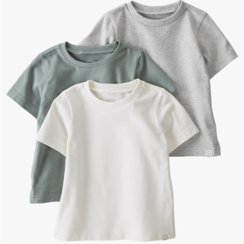 (Size 3m) little planet by carter's Baby 3-Pack Tops Made with Organic Cotton