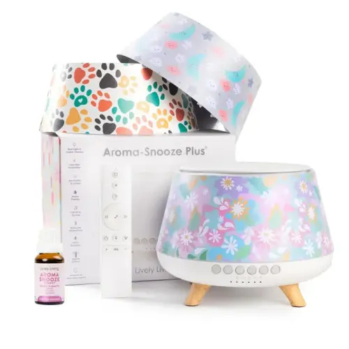 Lively Living Aroma-Snooze Plus + Winter Rescue Remedy Organic Oil 15ml | Baby Bunting AU