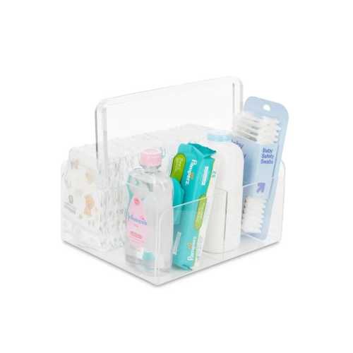 LELLOBABY™ - "Mommy Toolbox" Acrylic Diaper Organizer