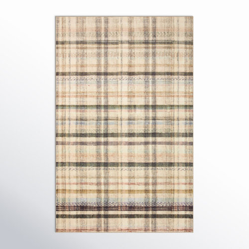 Chris Loves Julia x Loloi Humphrey Collection HUM-02 Ivory/Green/Gray/Black, Contemporary Area Rug & Reviews | Birch Lane