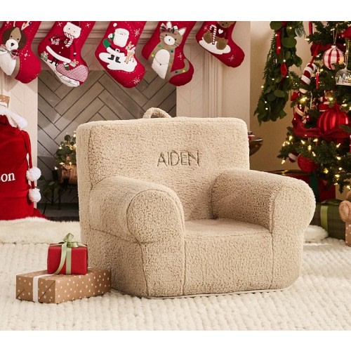 Anywhere Chair®, Oatmeal Cozy Sherpa Slipcover Only