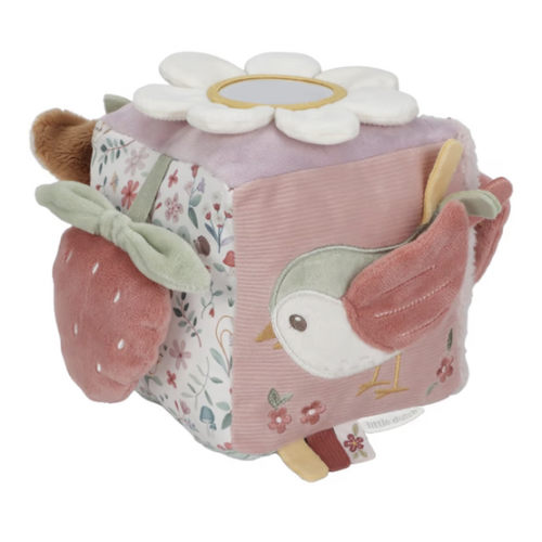 Little Dutch Felt Cube Fabric Activity Play Cube Activity Cube Deer Pink Fairy Garden : Amazon.de: Toys