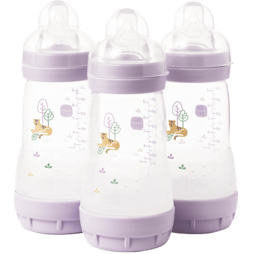MAM Easy Start Anti Colic Bottle 9oz, 3 PK Girl