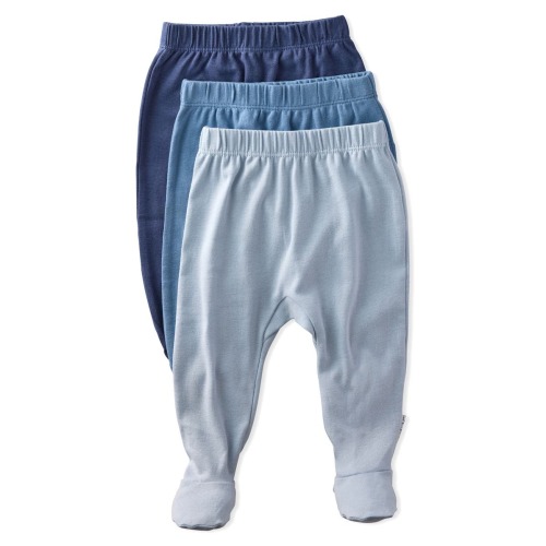 Fallon Footed Organic Cotton Assorted 3-Pack Pants