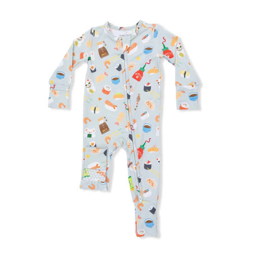 2-Way Zip Romper, Sushi