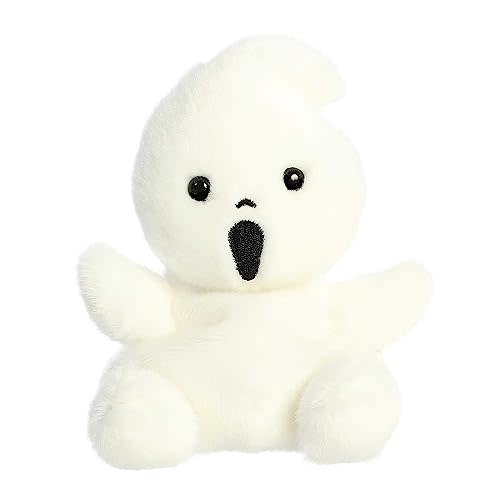 Aurora® Adorable Palm Pals™ Boo Ghost Stuffed Animal - Fun Collectible Plush for Kids and Adult Collectors - Perfect for Decorating Rooms and Birthday Gifts - White 4.5 Inches