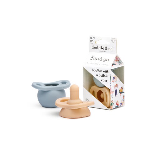 2-Pack Pop & Go Pacifier Set, 0-3 M