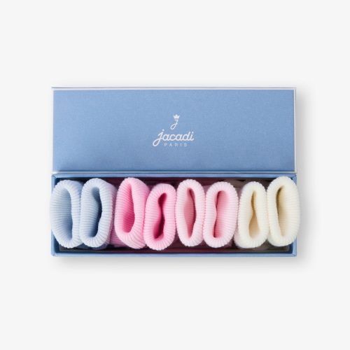 Baby girl set of 4 pairs of socks