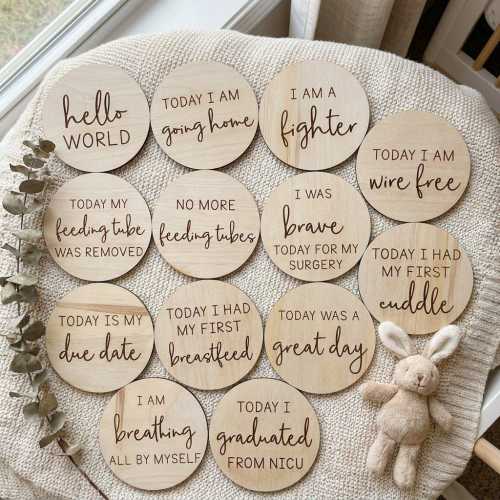 NICU Milestone Cards