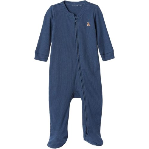 GAP Unisex Baby Two Way Zip Footed One-piece Outfit