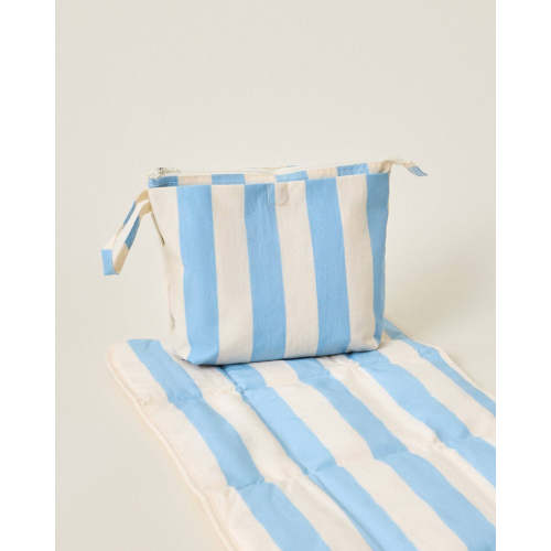 Storq x Kindred Bravely Quick Change Kit Bag: Blue Wide Stripe – Cheeky Baby Boutique Rome
