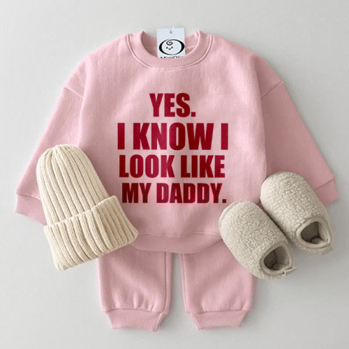 YES I LOOK LIKE MY DADDY Baby 2-Piece Set
