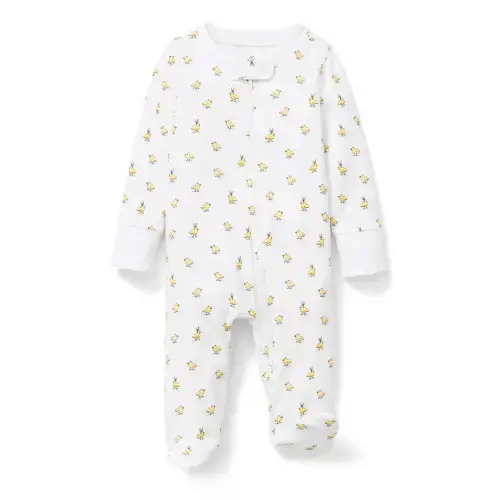 Baby's Pima Romper in Très Chick