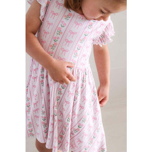 Ruffle Twirl Dress | Coquette Garden