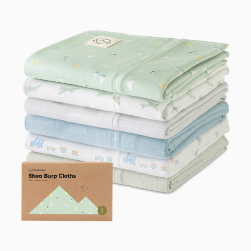 Shea Burp Cloths (6 Pack) - Vessels