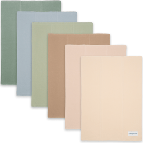 Cotton Burp Cloths - Pack of 6