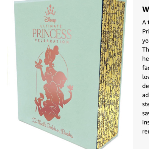 Ultimate Princess Boxed Set of 12 Little Golden Books (Disney Princess)