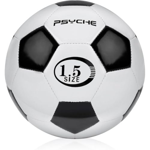 Wisdom Leaves Mini Soccer Ball for Kids/Toddlers,Small Soccer Balls Size 1.5,Baby Toy Ball for Indoor and Outdoor Play Games,Soft and Lightweight（160g）