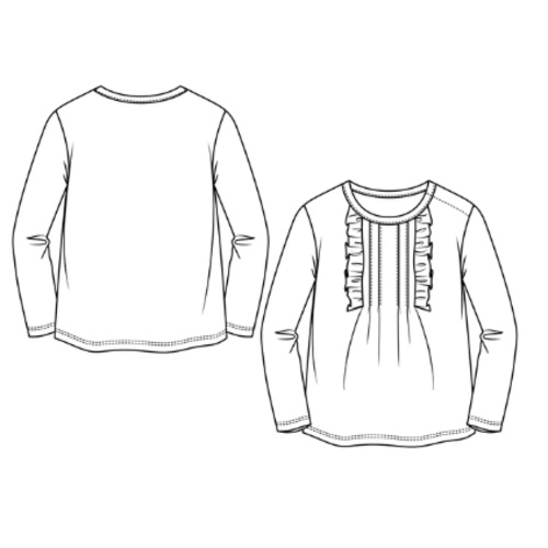 Any Long-Sleeved Shirt (3-6)