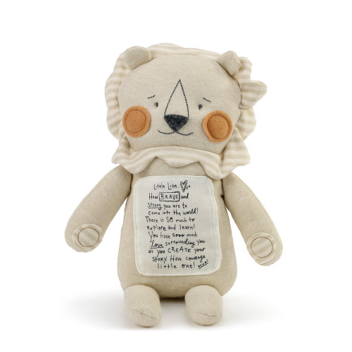 Noah's Ark by Lori Siebert Brave Little Lion Stuffed Animal 20"
