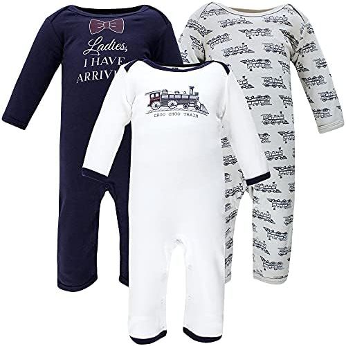 Hudson Baby unisex-child Cotton Coveralls