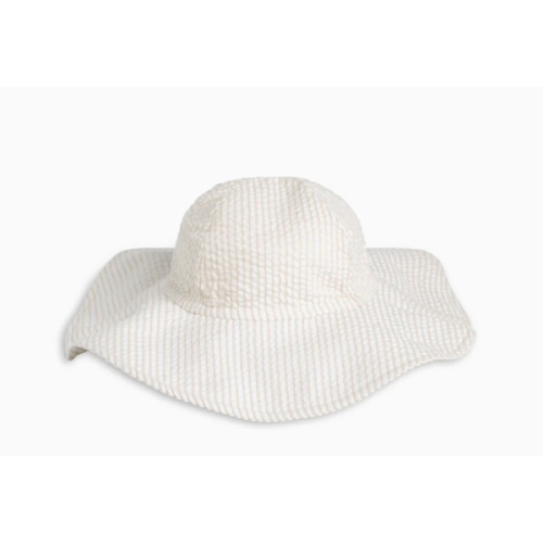 Seersucker Sun Hat