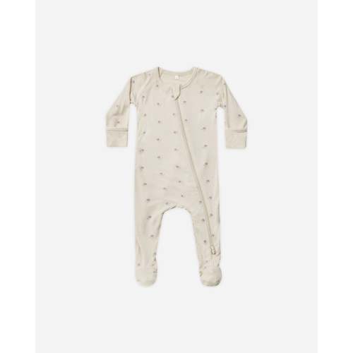 Bamboo Zip Footie || Sweet Pea