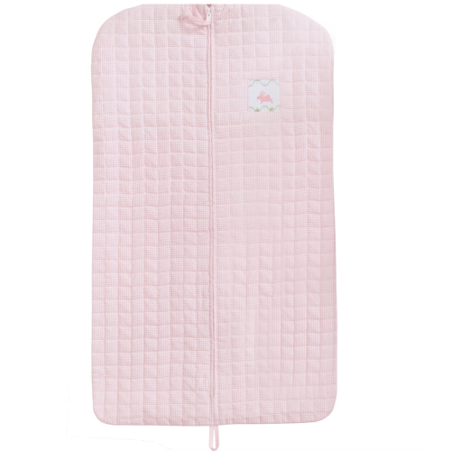 Little English Quilted Garment Bag - girls