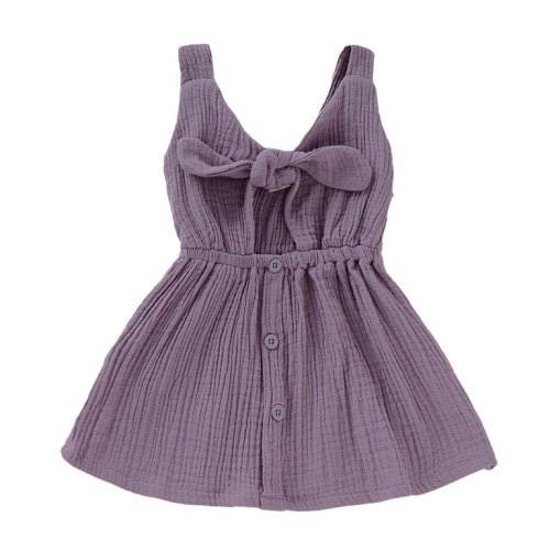 2T Baby Girl Clothes Baby Girl Dress Sleeveless Dress Baby Girl Summer Dress 2-3T Baby Girl Casual Dress Purple