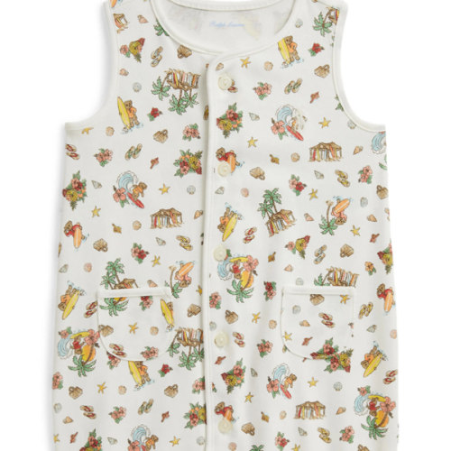 Surf Sleeveless Bubble Romper