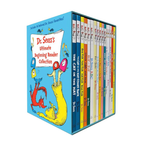 Dr. Seuss's Ultimate Beginning Reader Boxed Set Collection: Includes 16 Beginner Books and Bright & Early Books