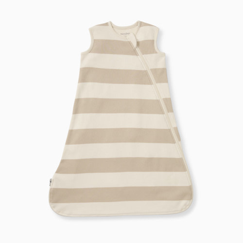 Burt's Bees Baby Organic Lightweight Beekeeper Wearable Blanket - Oat Stripe, Small
