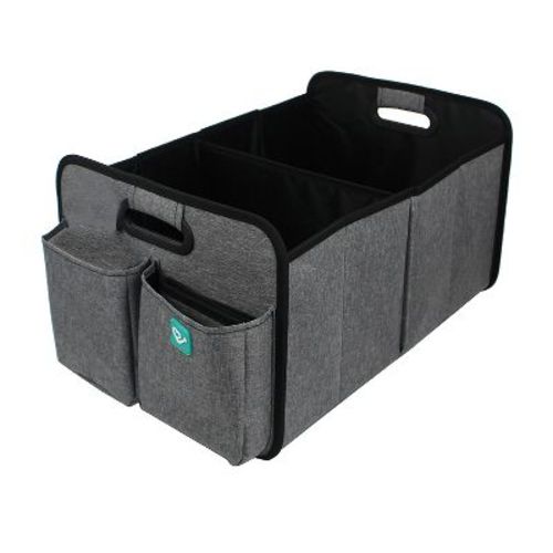 Joybi Gray And Black Deluxe Car Seat Organizer Kit, Multi-compartment Storage Box For Vehicles