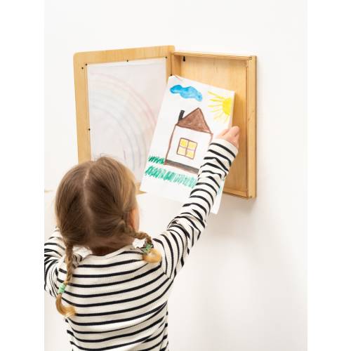 Changeable Art Frames, Kids Artwork Frame, Art Display Frame, Baby Drawing Frame Picture Display for Children, Kids Artwork Storages