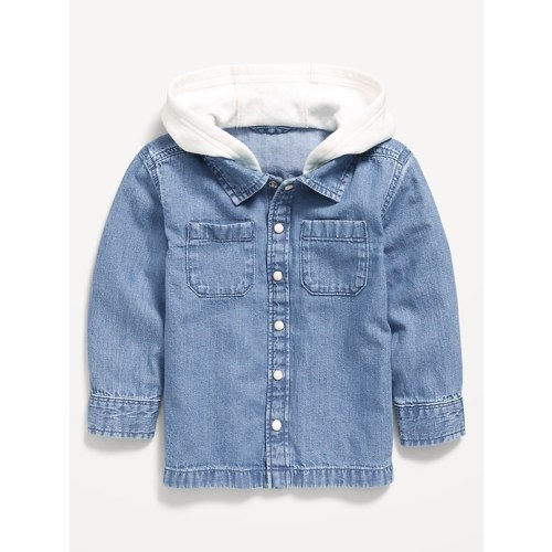 Button-Front Hooded Shirt for Toddler Boys | Old Navy