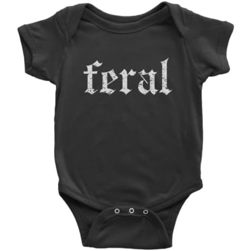 Feral Club Rat Festival Rave EDM Infant One-Piece Bodysuit, Soft Cotton