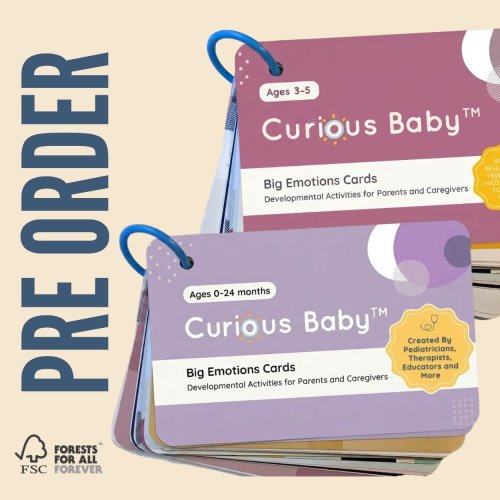 Curious Baby Big Emotions Cards (Pre-Order)