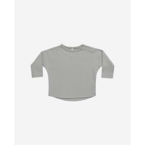 Long Sleeve Tee || Dusty Blue