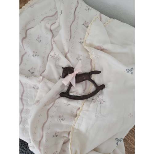 Vintage Country-Cowgirl 6 Layer Gauze Blanket