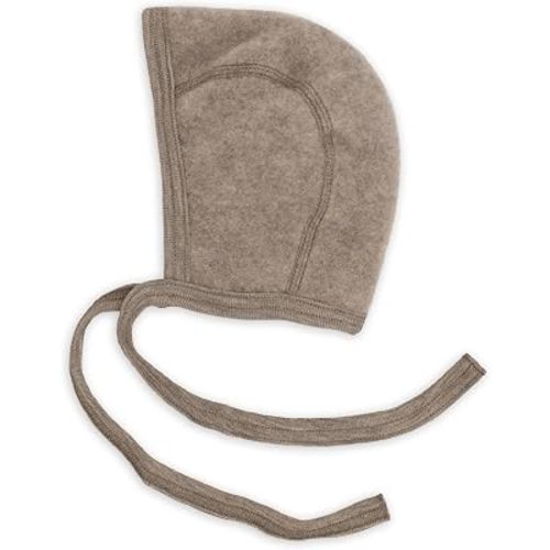 ENGEL 100% Merino Wool Fleece hat Baby Infant Newborn Bonnet 57 5550 (50/56, Walnut)