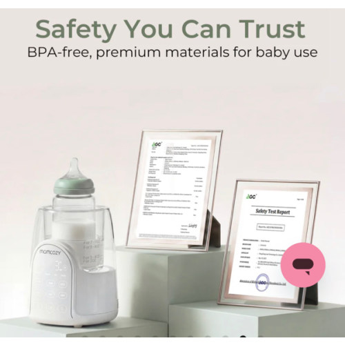 Momcozy NightPro Baby Bottle Warmer- Night Feeding